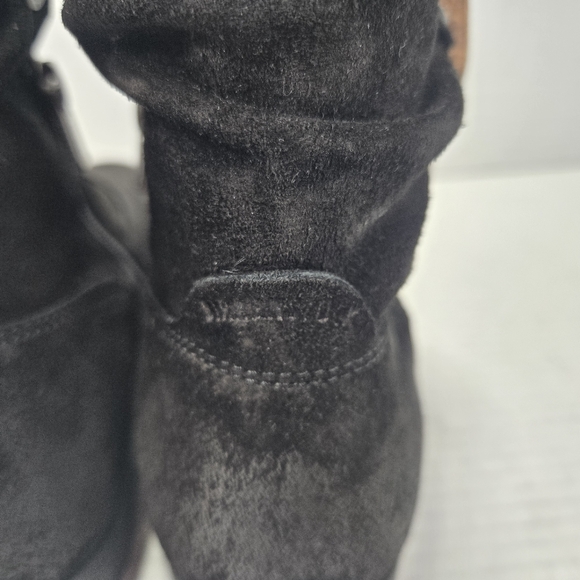 Birkenstock Sarnia Black Waxed Suede Chelsea Ankle Boots Size EU 36 narrow US 5 - Picture 11 of 13